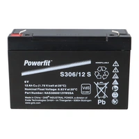 Exide Powerfit Bleiakku AGM 6V 12Ah S306/12 S Exide Powerfit Bleiakku AGM 6V 12Ah S306/12 S