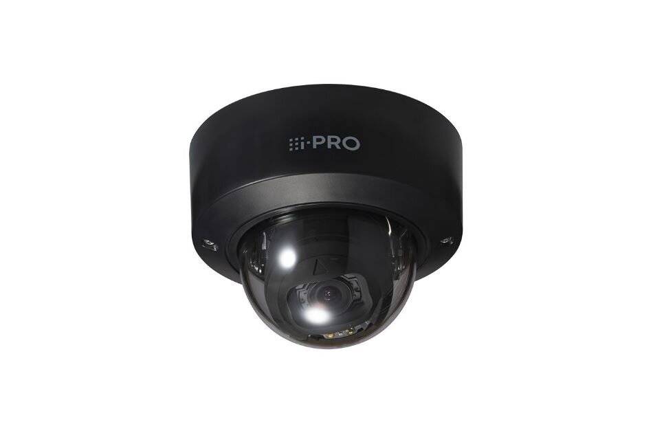 I-PRO WV-S22500-V3L1, Netzwerk Dome S-Serie, 5MP@30fps, 2,9-9mm AI, IK10, IR, in, black