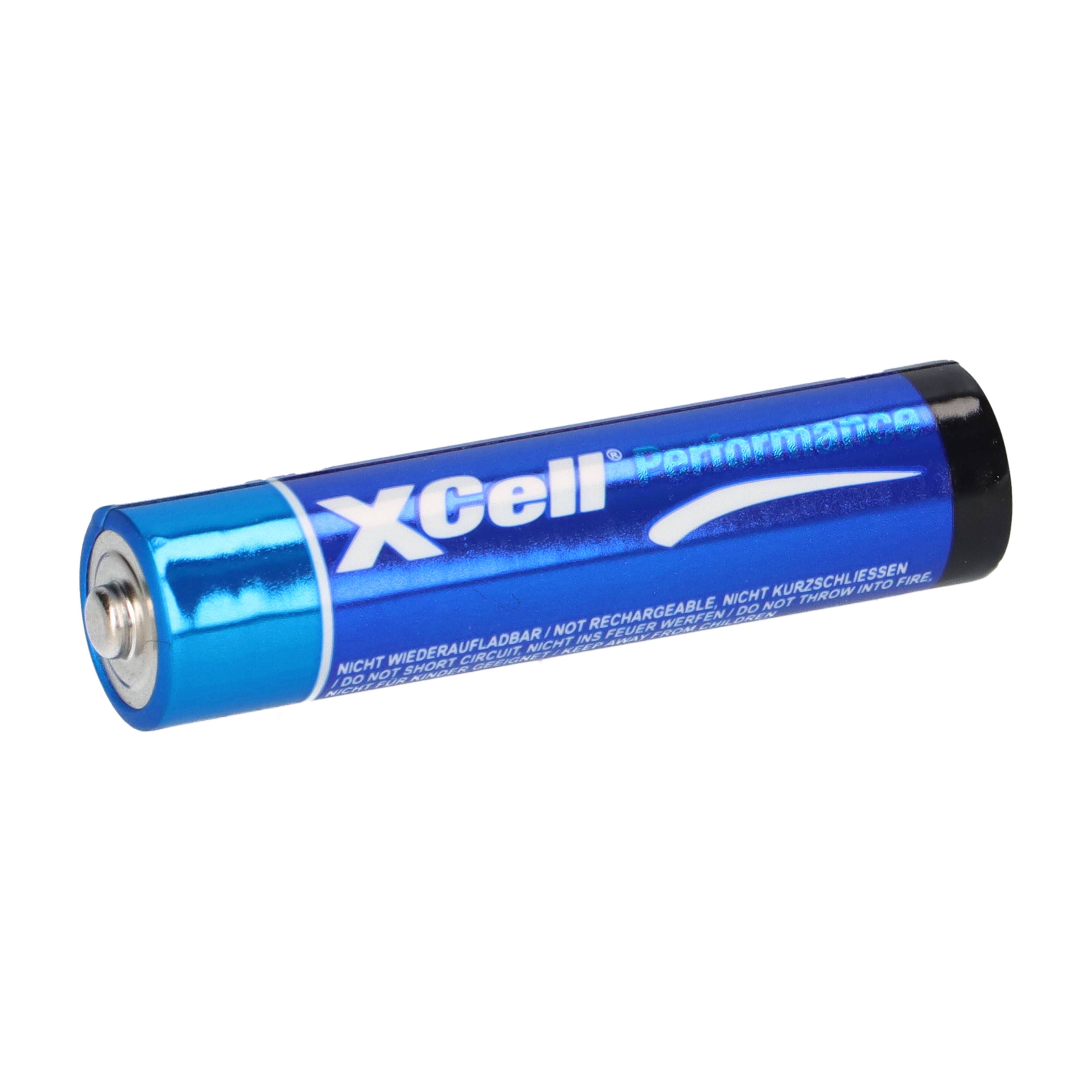 XCell Batterie Performance LR03 Micro AAA 100er Box - Batterie