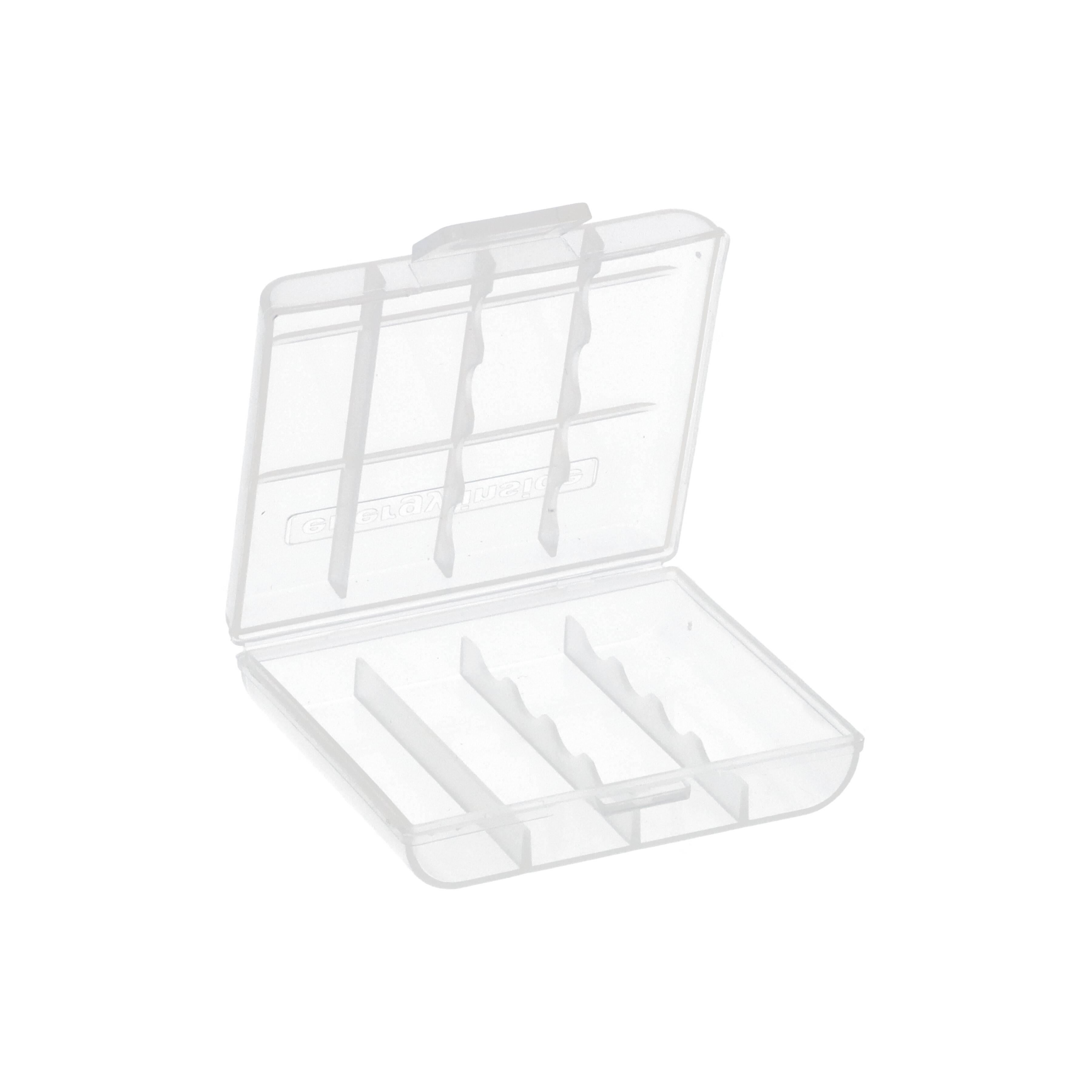 10x Aufbewahrungsbox Akkubox für 4x AA oder 5x AAA Akkus Batterien