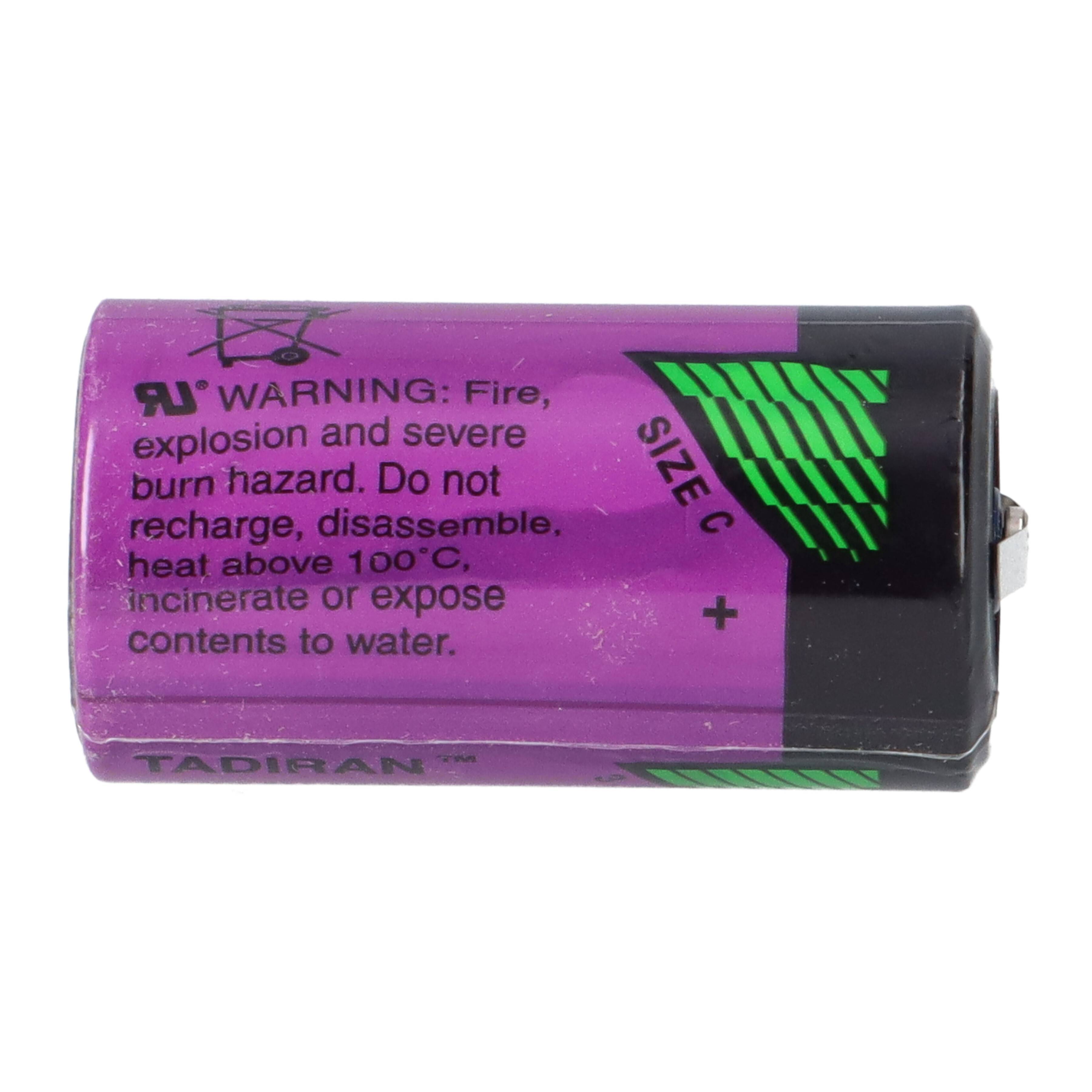 Tadiran Lithium 3,6V Batterie SL 2770/T C - Zelle LF U-Form