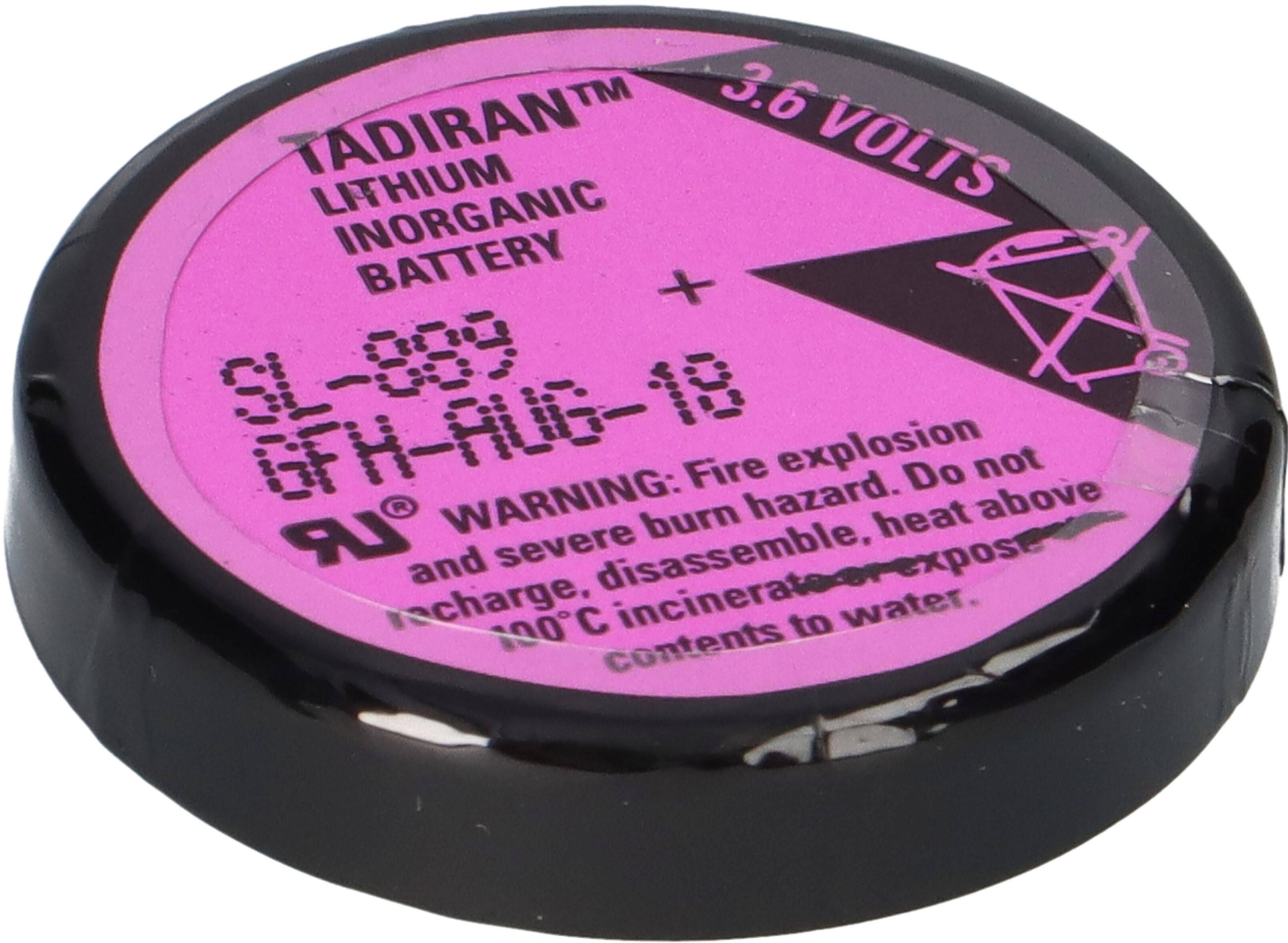 Tadiran SL-889/P Lithium Batterie 3,6V 1000mAh – 1/10 D XOL – TL-5134