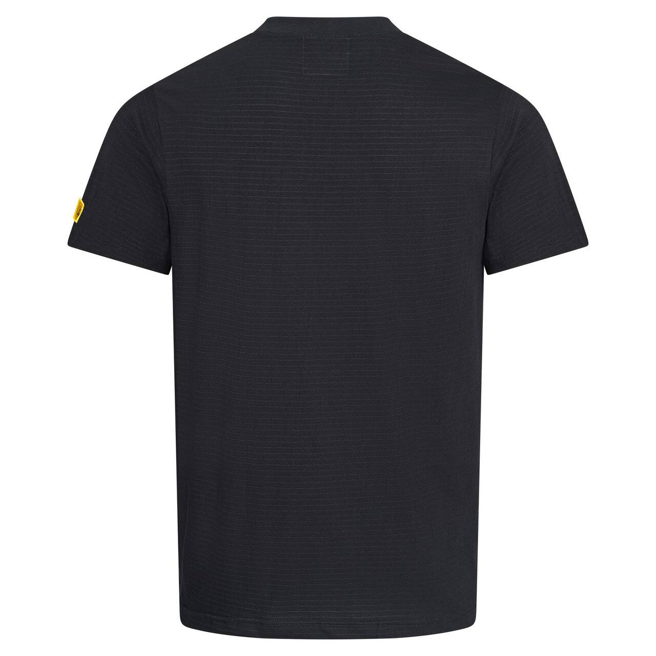 ESD-T-Shirt mit Brusttasche, V-Ausschnitt, 150g/m², schwarz, XXL