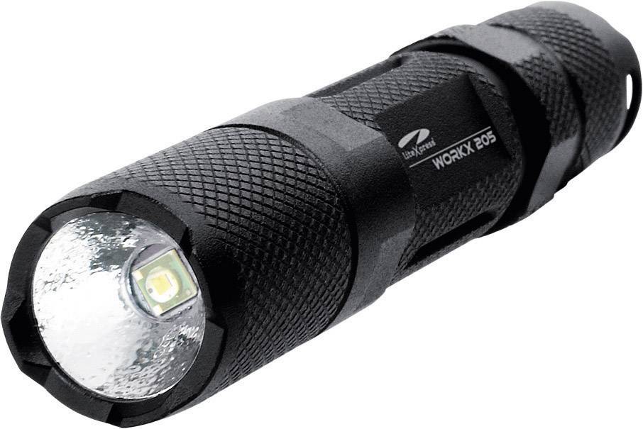 LiteXpress Workx 205 LED Mini-Taschenlampe batteriebetrieben 65 lm 2.5 h 38 g