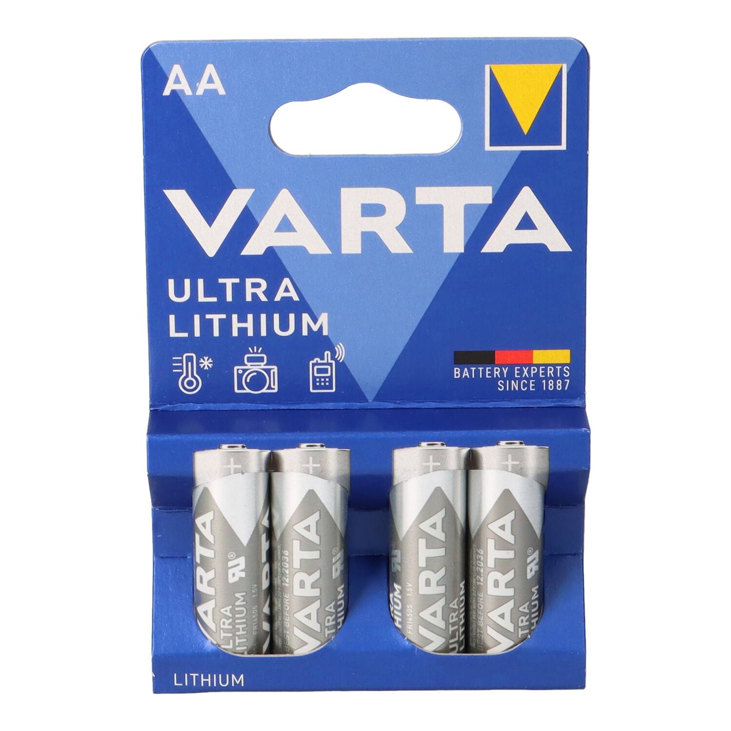 Varta 4039, 1x -04251677330495