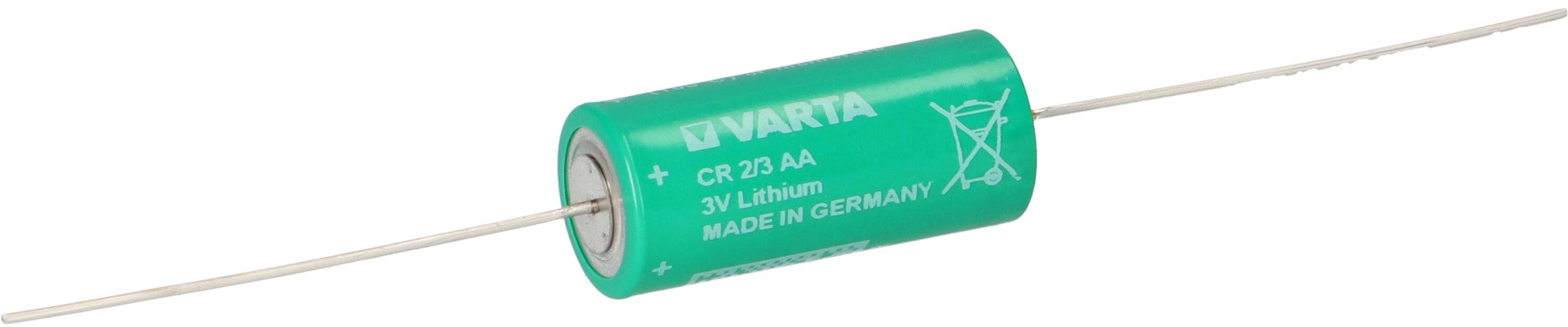 Varta Lithium 3V 1350mAh Batterie CR 2/3AA CD Axialdraht