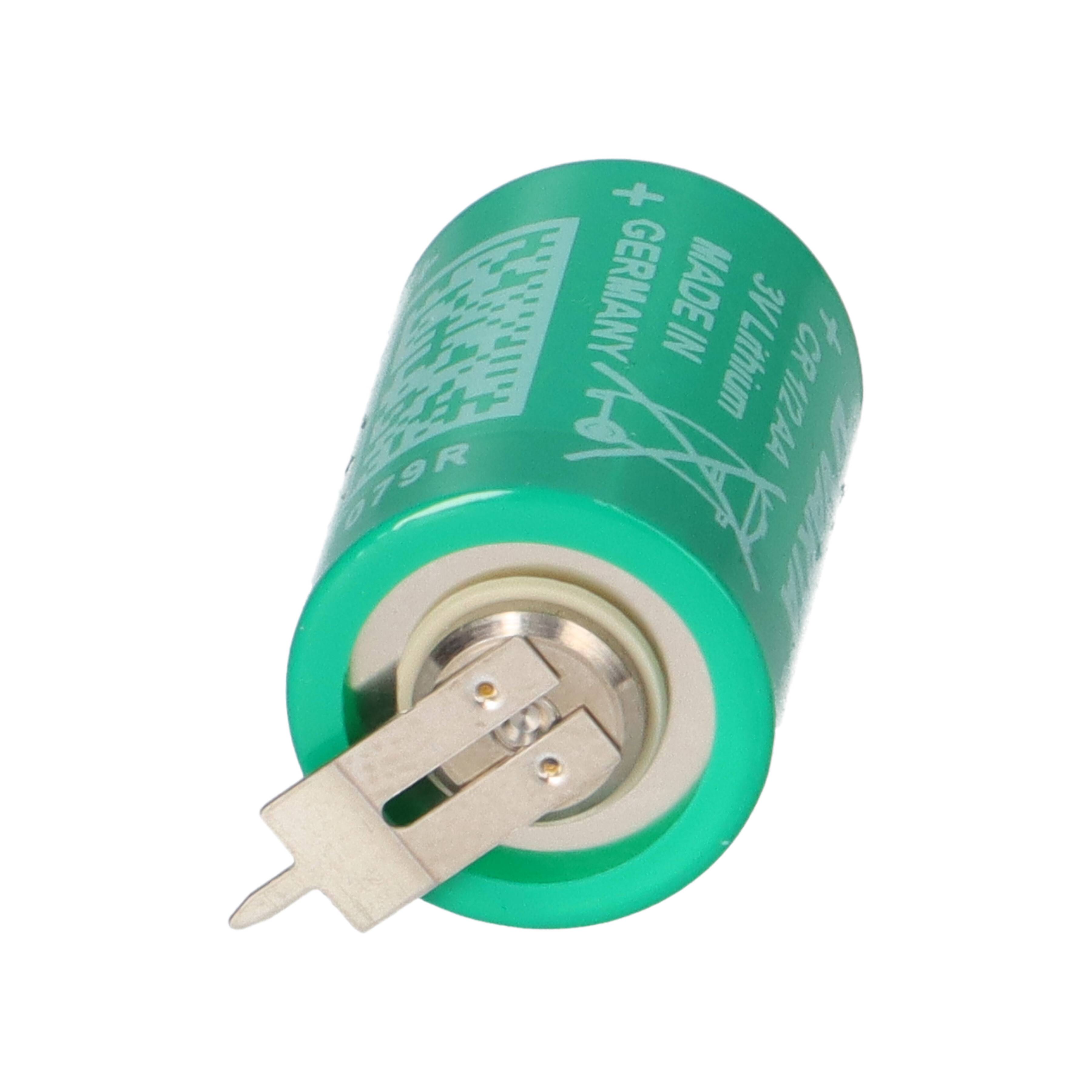 VARTA CR 1/2 AA 3V 950mAh 1/2AA Lithium Batterie – 2 Printpins +/-
