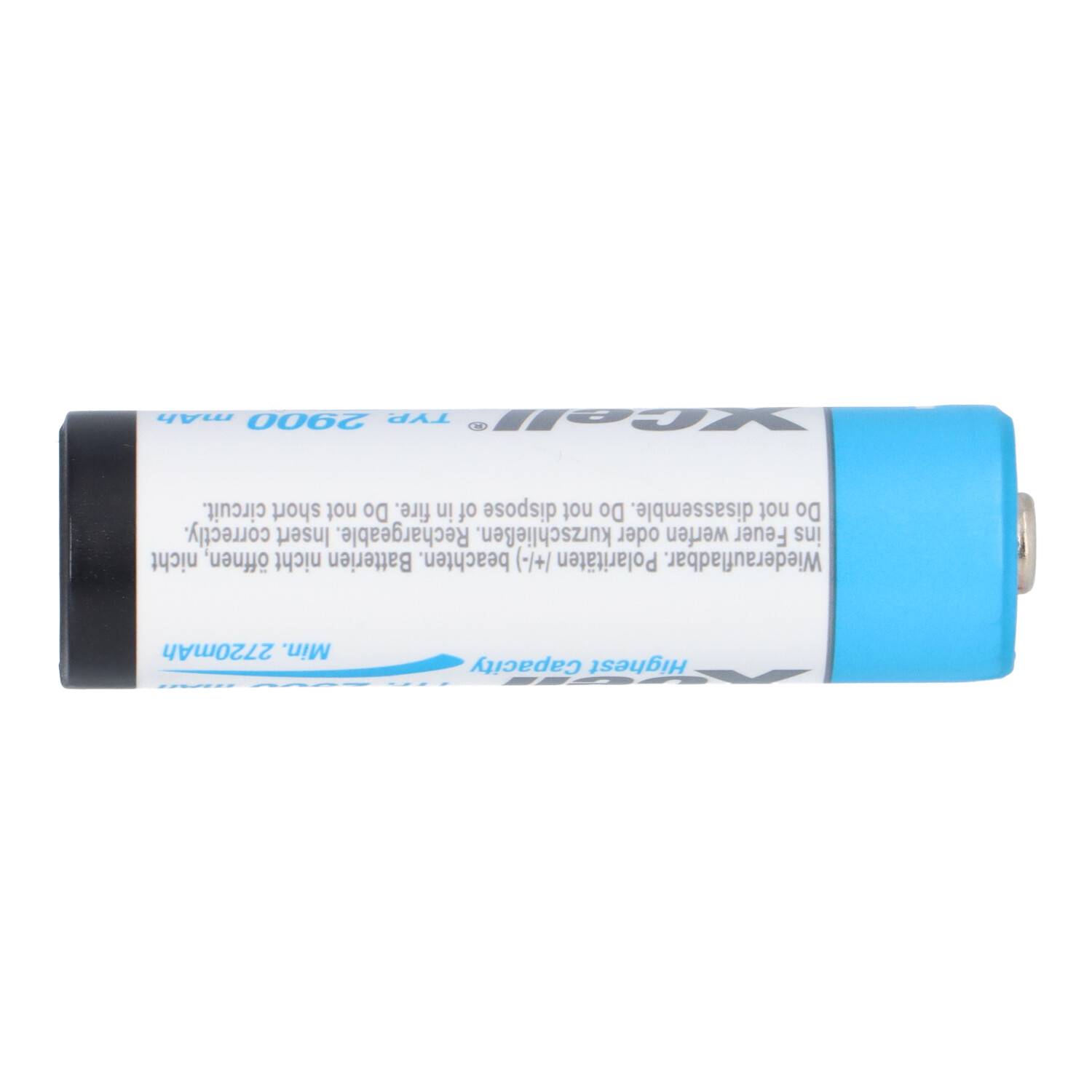 8x XCell Mignon AA Akku Ni-MH 1,2V 2900mAh