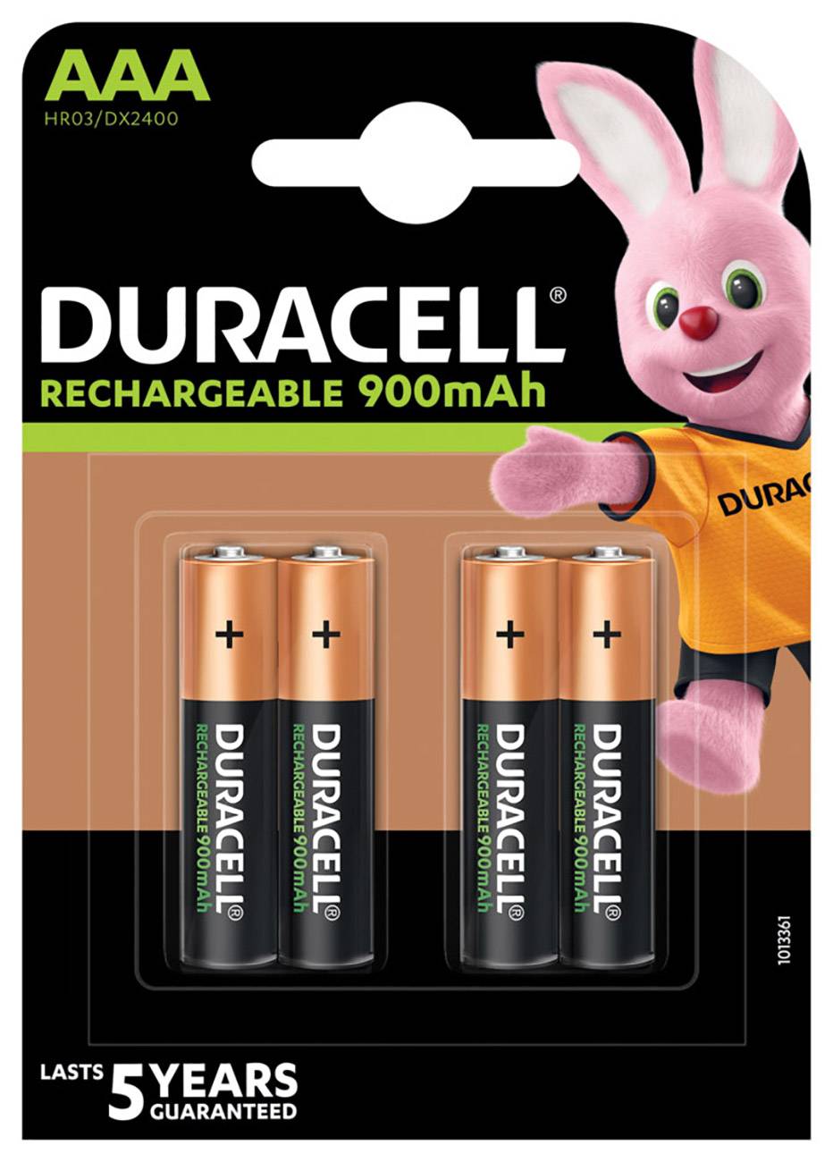 4x Duracell PreCharged AAA Micro Akku 1,2V 900mAh