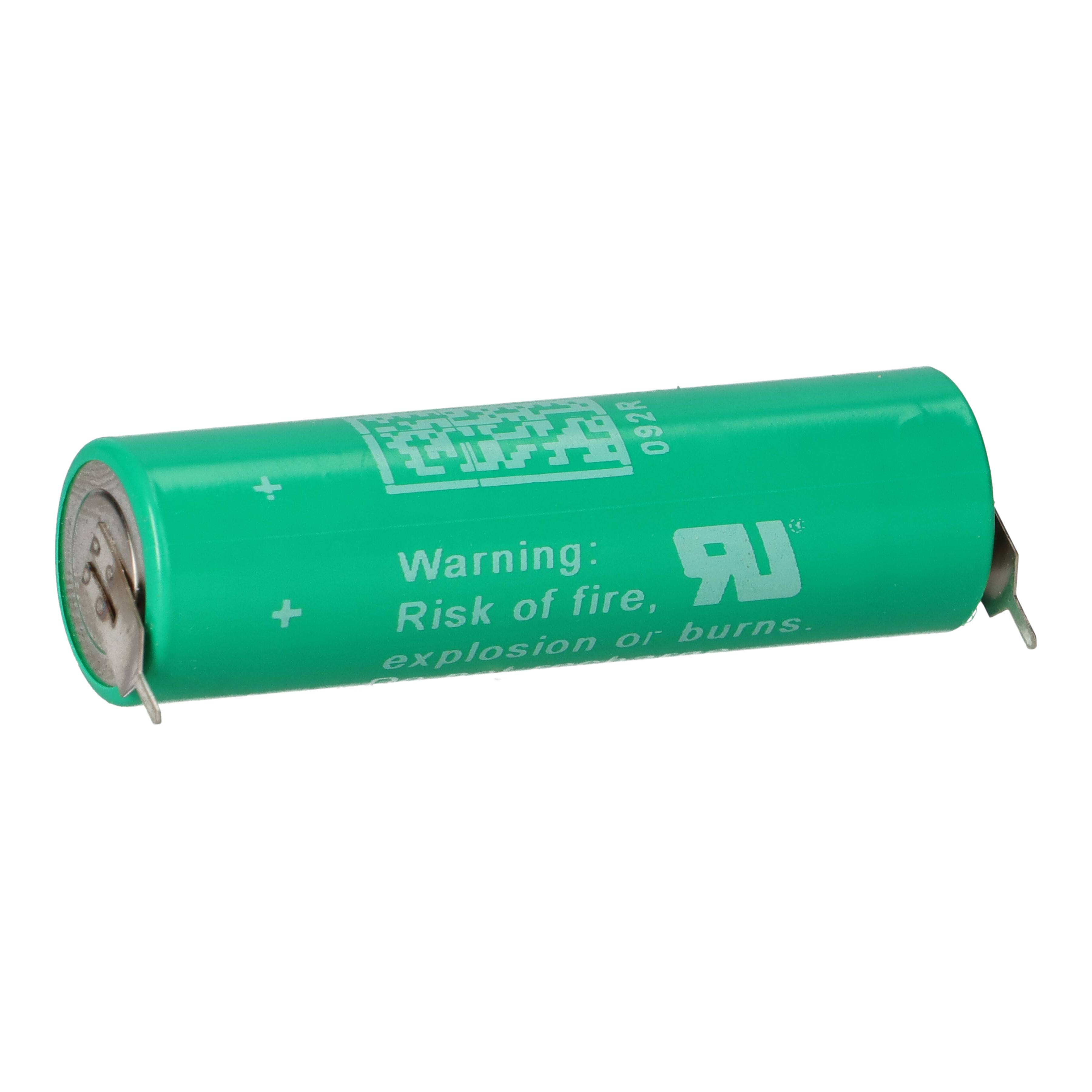 VARTA CR AA 3V 2000mAh AA Lithium Batterie – 2 Printpins +/-
