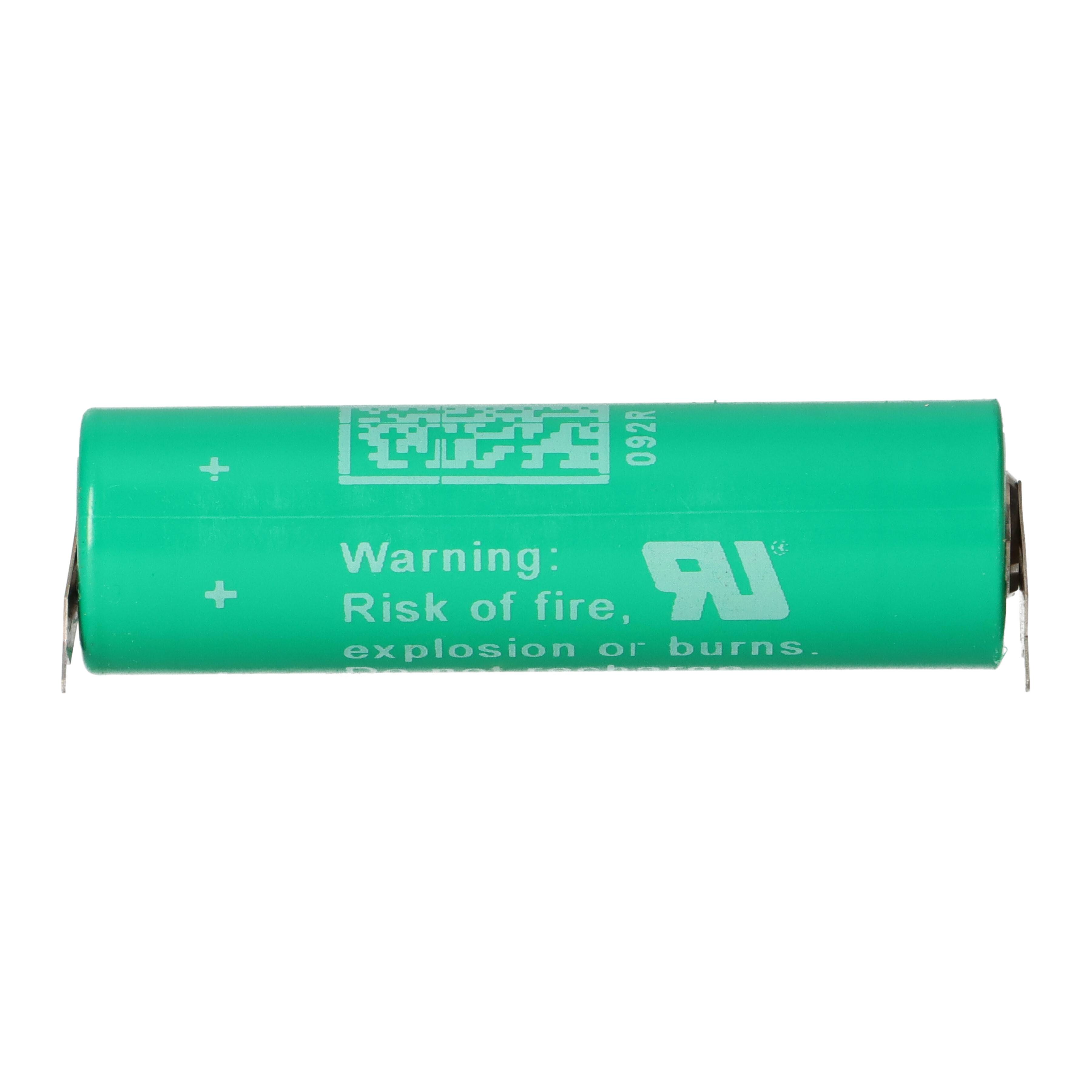VARTA CR AA 3V 2000mAh AA Lithium Batterie – 2 Printpins +/-