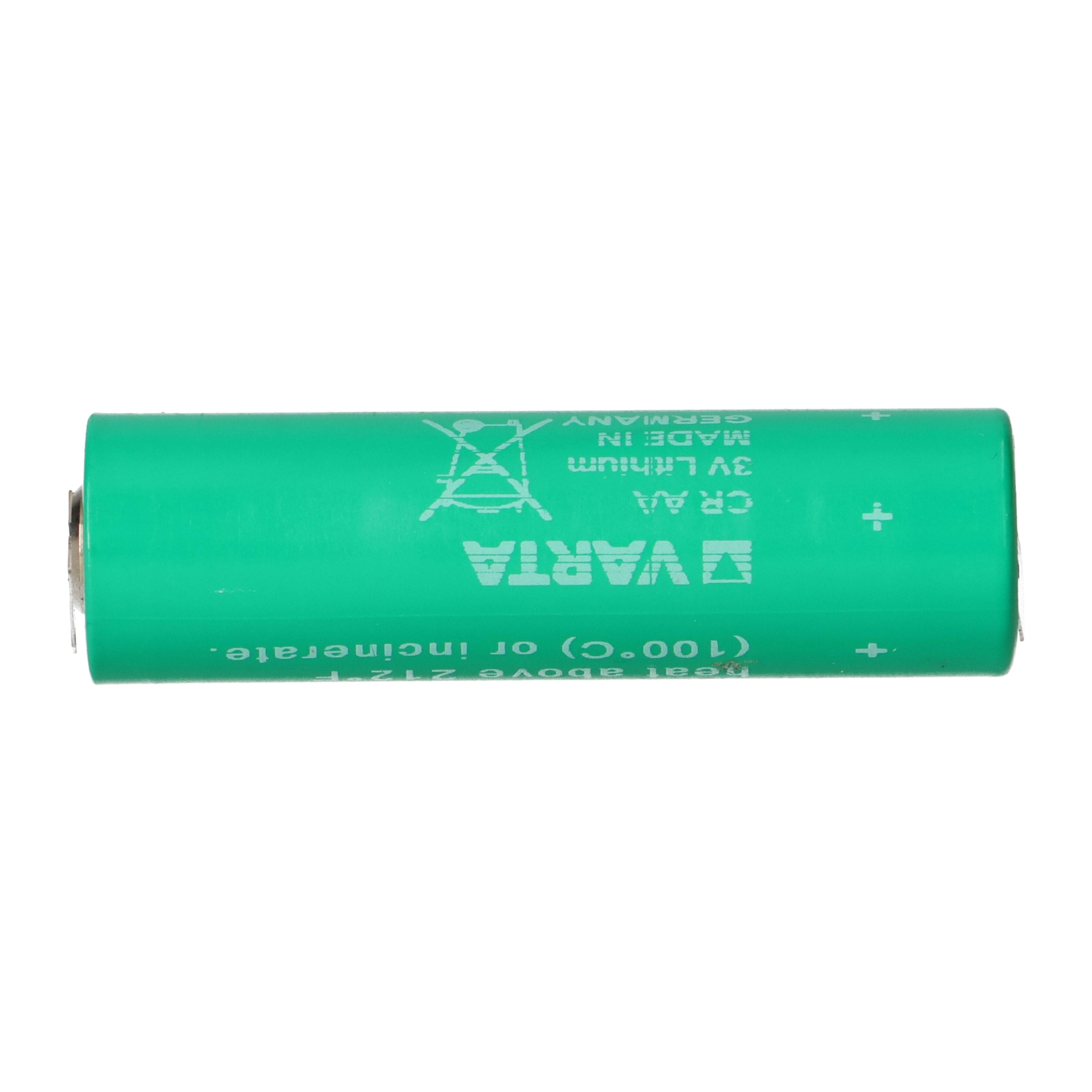 VARTA CR AA 3V 2000mAh AA Lithium Batterie – 2 Printpins +/-