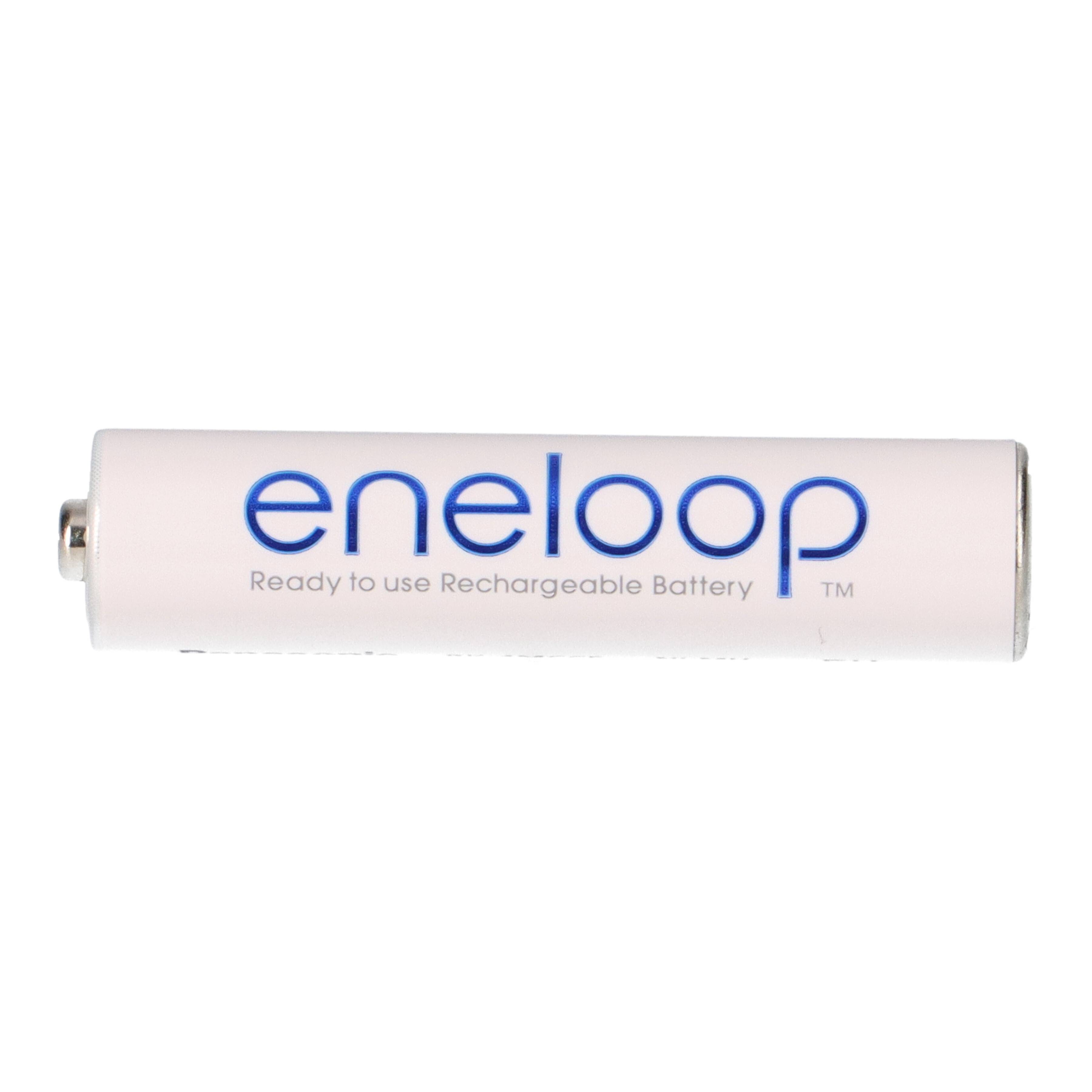 4x eneloop Micro Akku BK-4MCCF/BF1 Ni-MH 1,2V 800mAh lose + Box