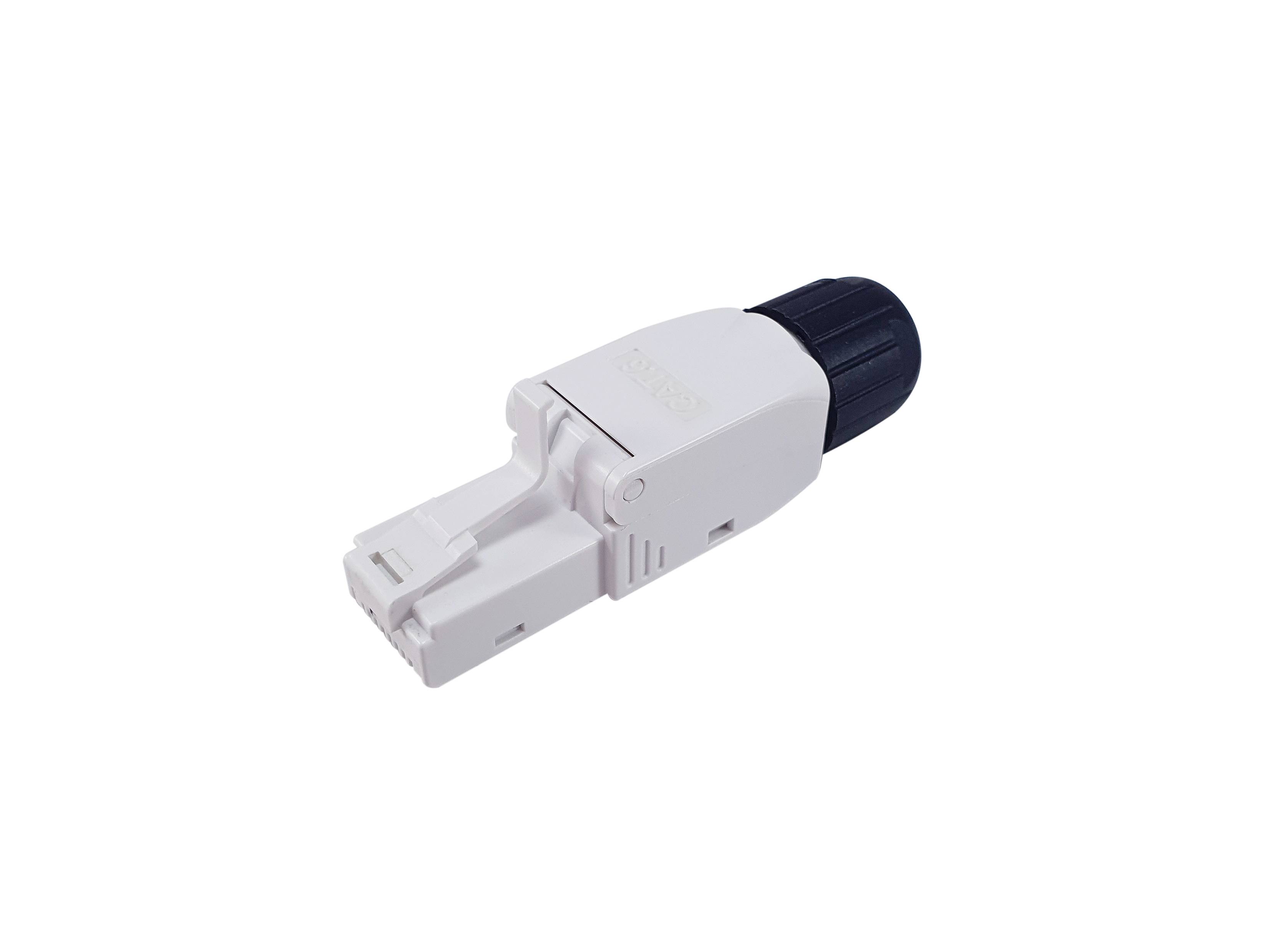 Equip Cat.6 Tool-free RJ45 Stecker, 5 Stück/Set, RJ-45, Schwarz, Weiß, Männlich, Gerade, Polycarbonat (PC), Cat6