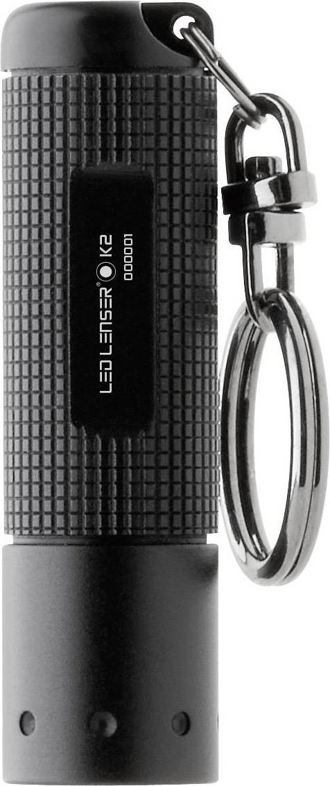 Ledlenser K2 LED Mini-Taschenlampe mit Schlüsselanhänger batteriebetrieben 25lm 6h 20g