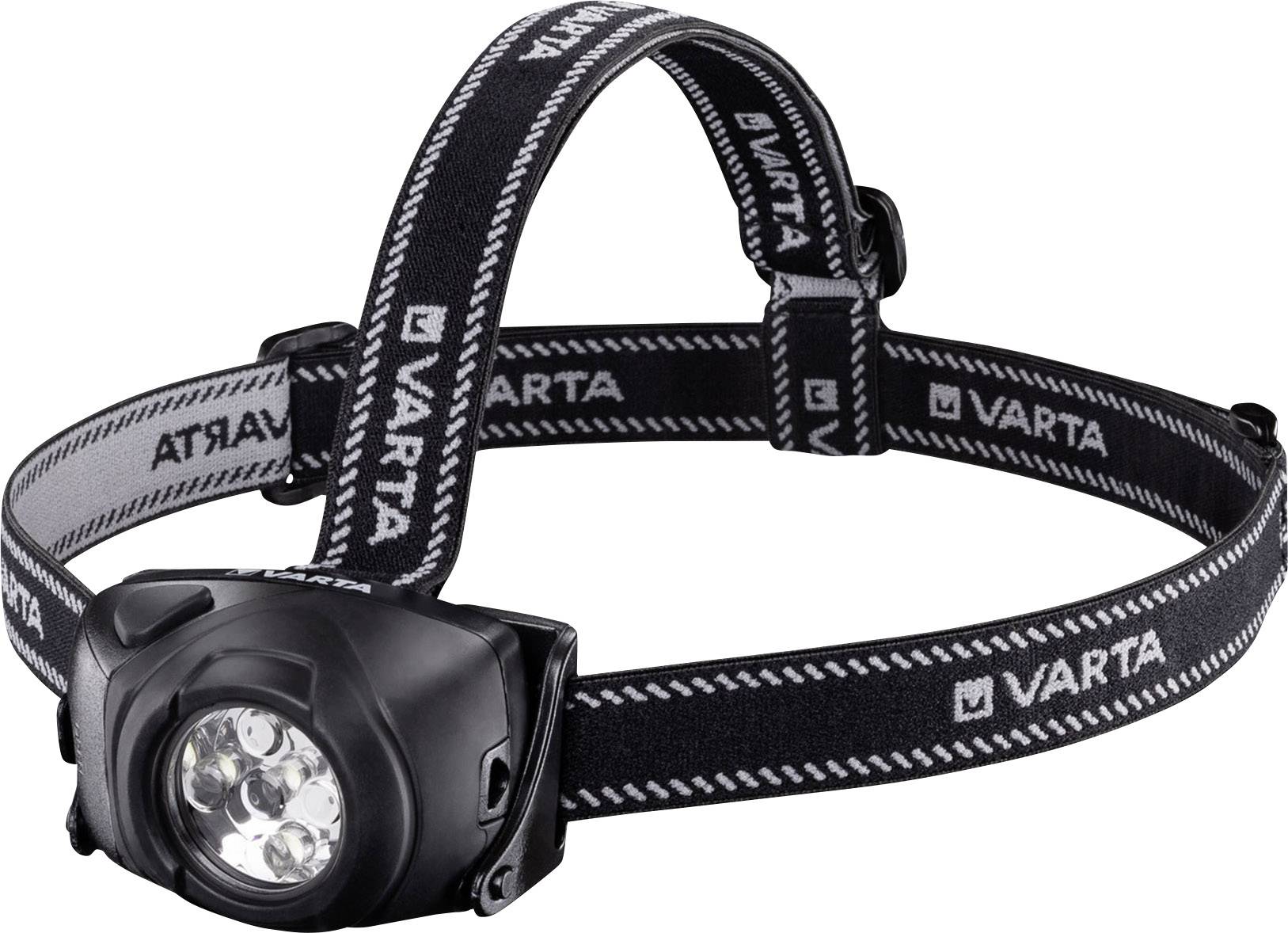 Varta X5 LED Stirnlampe batteriebetrieben 35lm 40h 17730 101 421