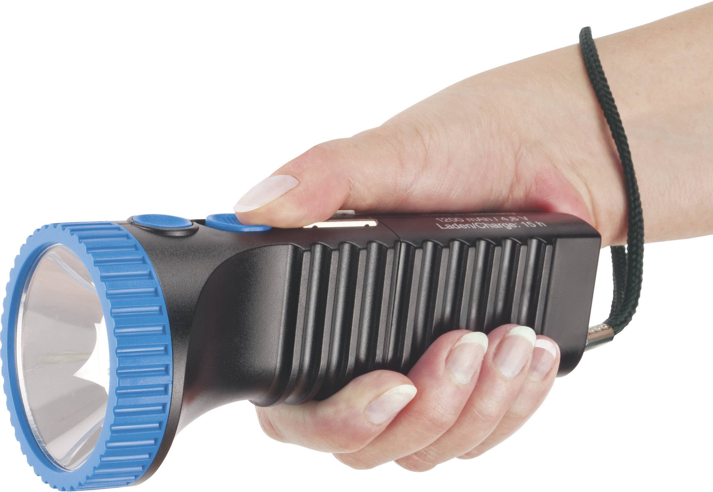 AccuLux PowerLux LED Taschenlampe akkubetrieben 200lm 6h 215g