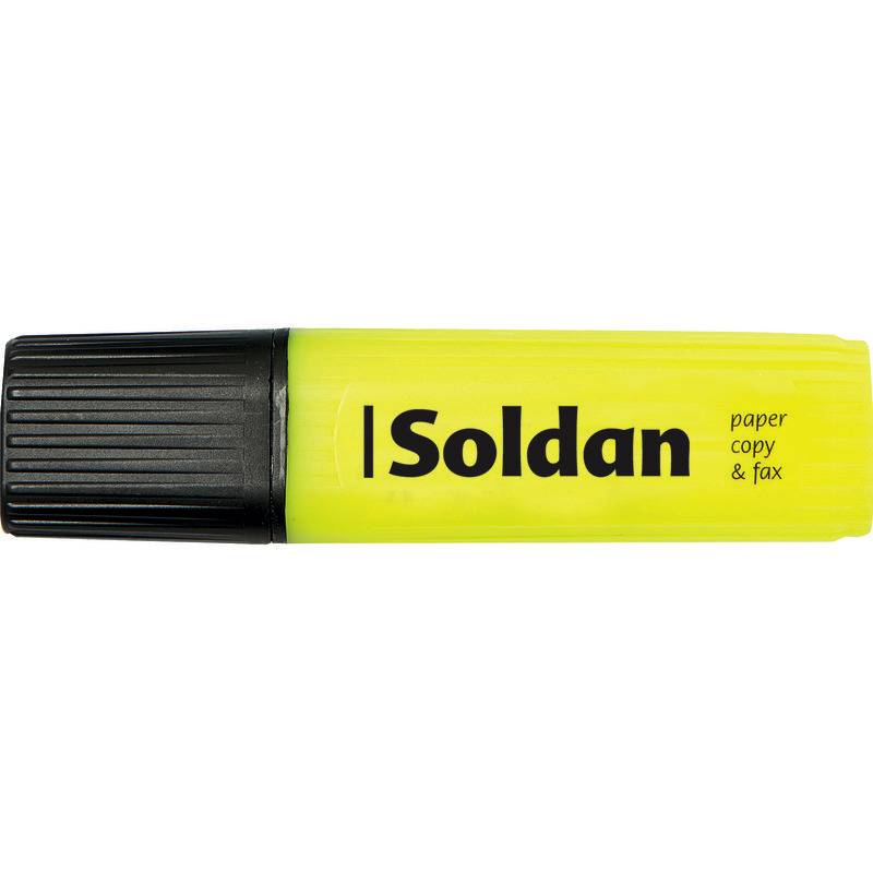 SoldanPlus Textmarker, Einzelfarben, gelb