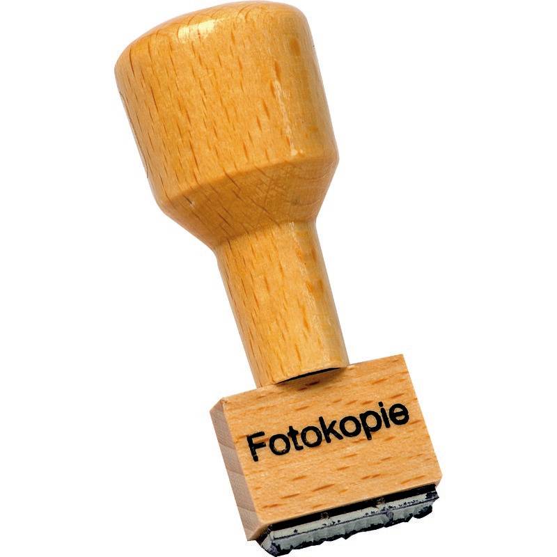 SoldanPlus Holzstempel "Fotokopie"