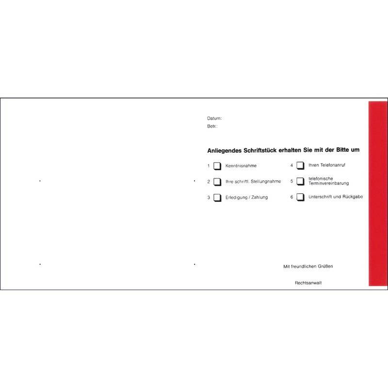 SoldanPlus Übersendungszettel, Grußformel "Rechtsanwalt"