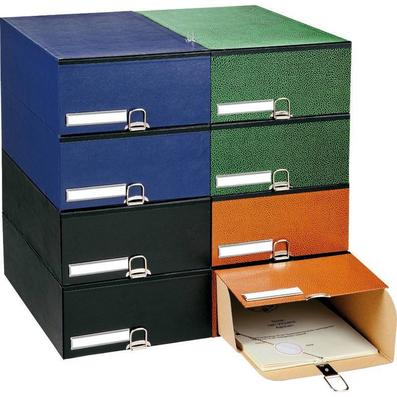 SoldanPlus Formular- und Urkundenkasten, blau