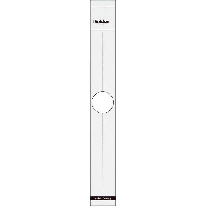 SoldanPlus Rückenschilder, selbstklebend, für Rückenbreite 50 mm, weiß