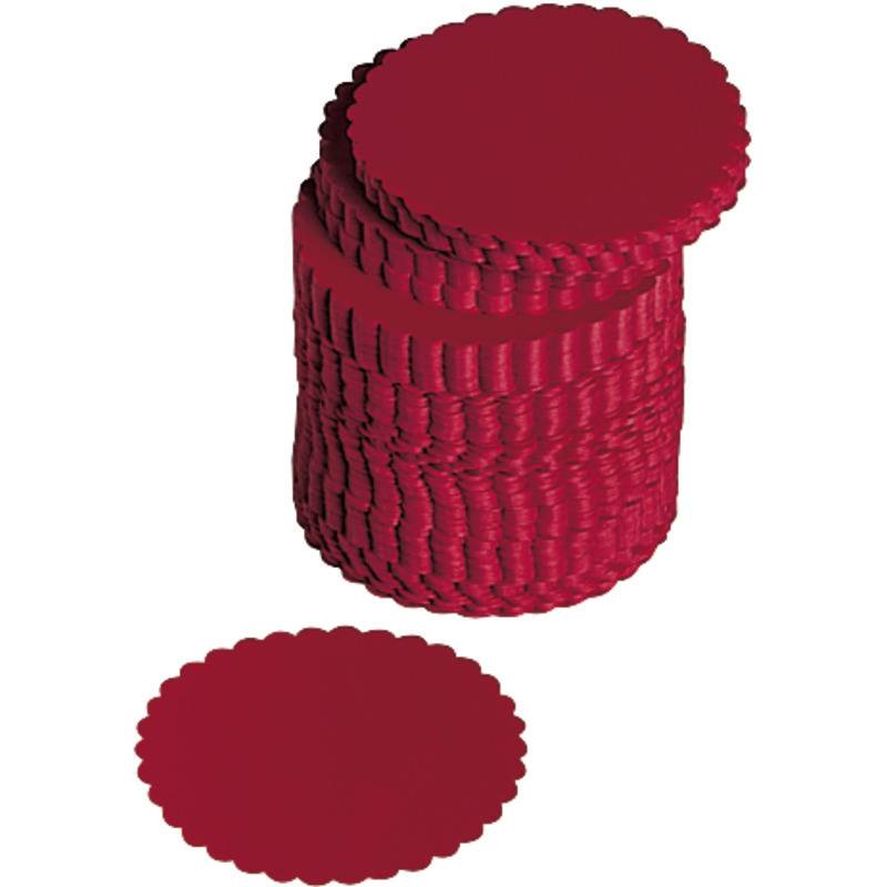 SoldanPlus Siegelsterne gummiert, Ø 51 mm, Farbe: rot, rot