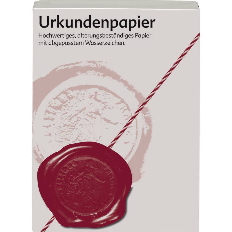 Urkundenpapier 3337300 A4 Wasserzeichen 500 Blatt