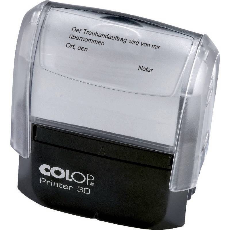 SoldanPlus Selbstfärbender Vorgangsstempel "Beglaubigt - Rechtsanwältin"