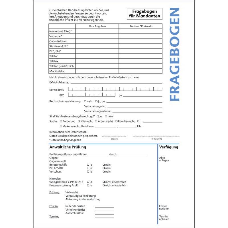 SoldanPlus Mandats-Annahmebogen