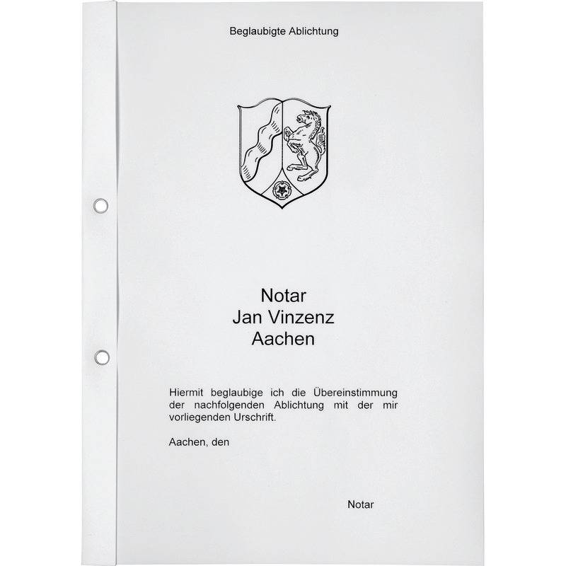 SoldanPlus Urkunden-Heftstreifen, weiß, 20 mm