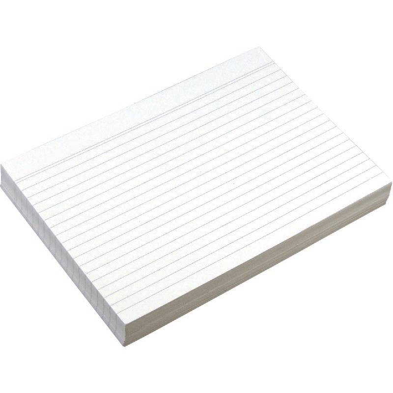 Karteikarten A5 liniert 180g/qm weiß VE=100 Stück