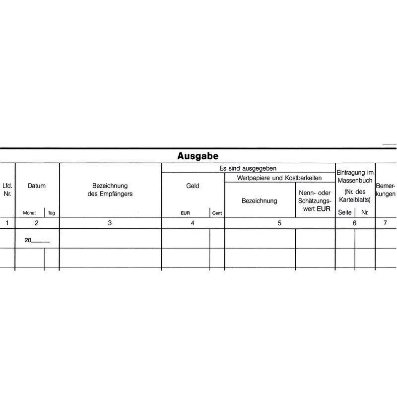 SoldanPlus Verwahrungsbuch VBL50 Loseblatt