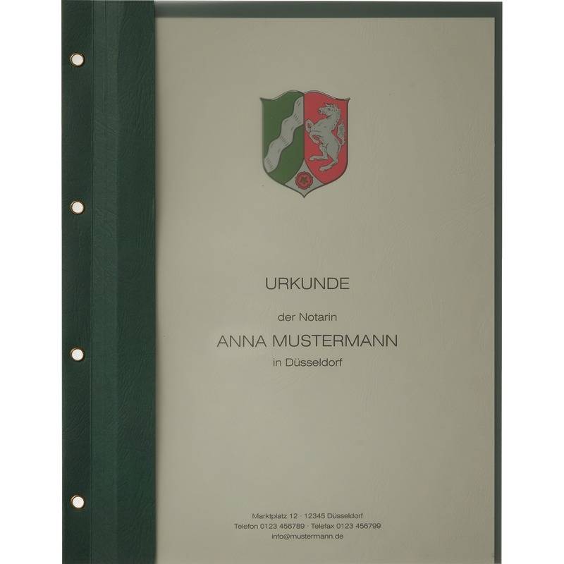 SoldanPlus Ausfertigungshefter mit Mattfoliendeckel, grün