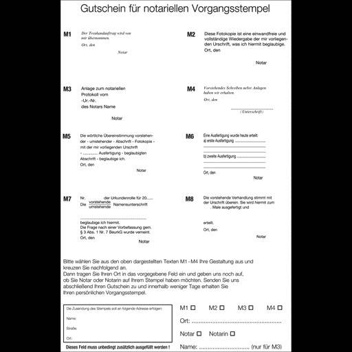 SoldanPlus Holzstempel "Ausfertigung"