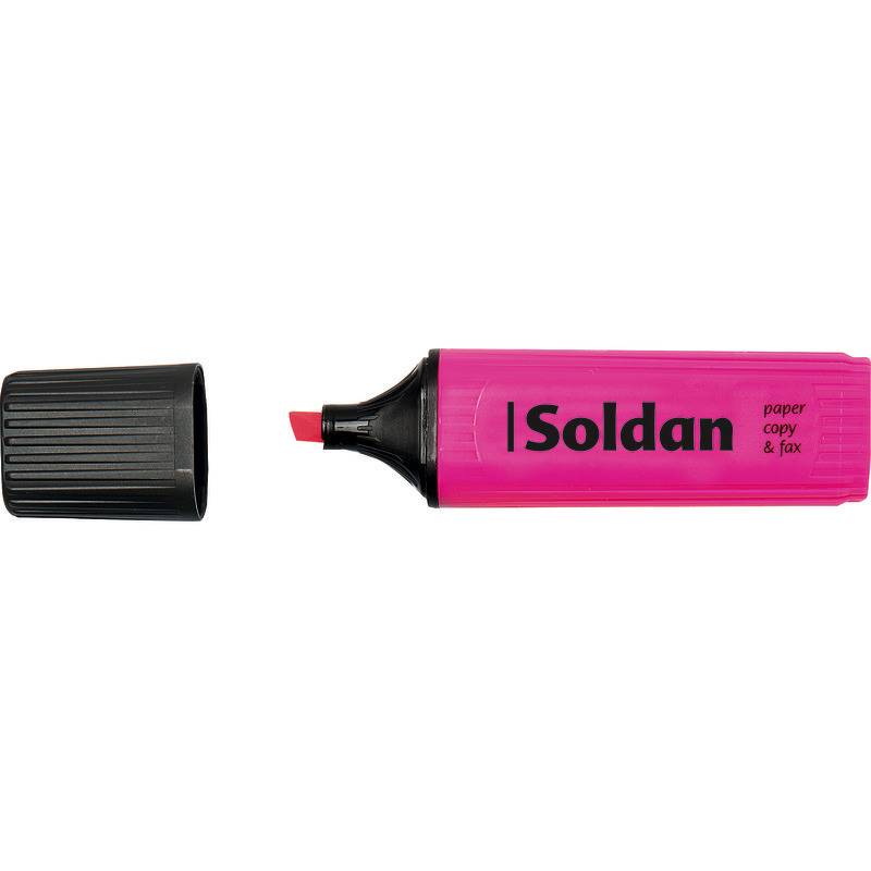 SoldanPlus Textmarker, Einzelfarben, rosa