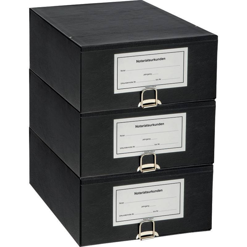 Spar-Set! 10 SoldanPlus Urkundenarchive, schwarz