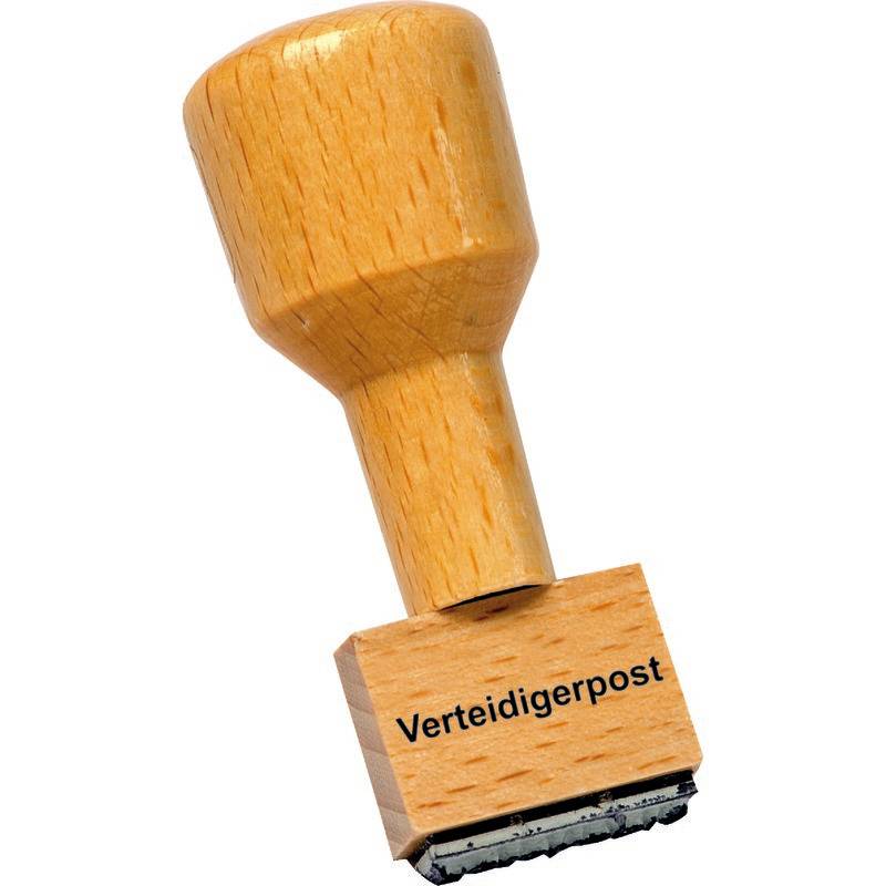 SoldanPlus Holzstempel "Verteidigerpost"