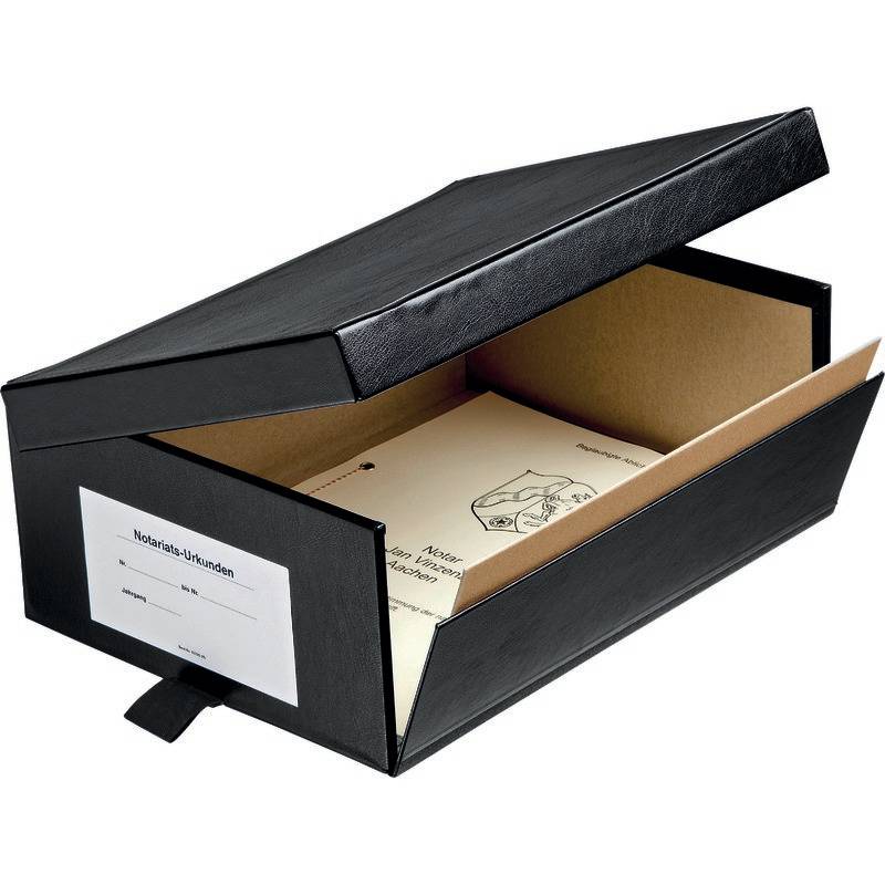 SoldanPlus Urkundenkasten CLASSIC, schwarz