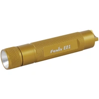 Fenix E01 LED Mini-Taschenlampe mit Schlüsselanhänger batteriebetrieben 10lm 21h 14g Fenix E01 LED Mini-Taschenlampe mit Schlüsselanhänger batteriebetrieben 10lm 21h 14g