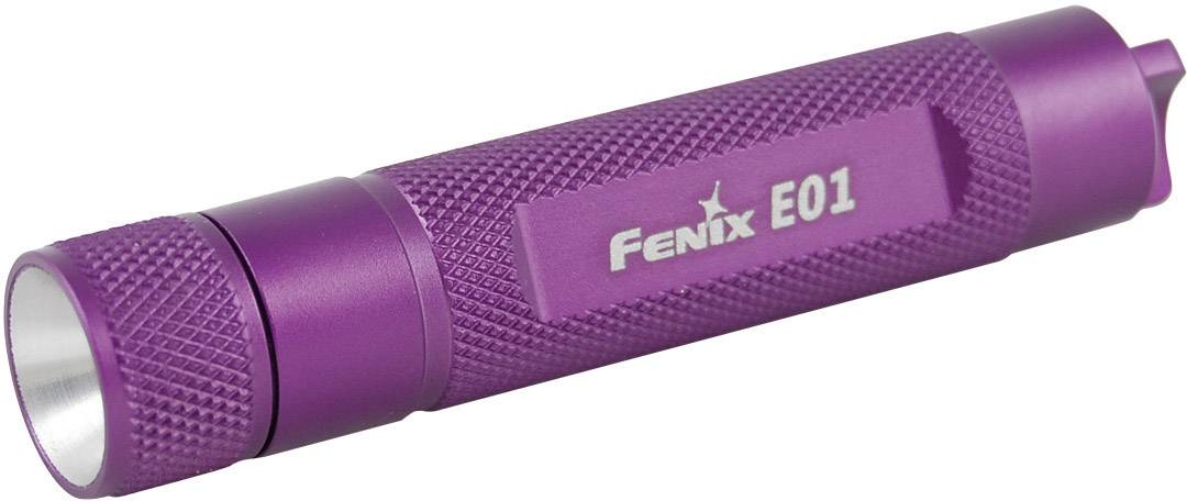 Fenix E01 LED Mini-Taschenlampe mit Schlüsselanhänger batteriebetrieben 10lm 21h 14g