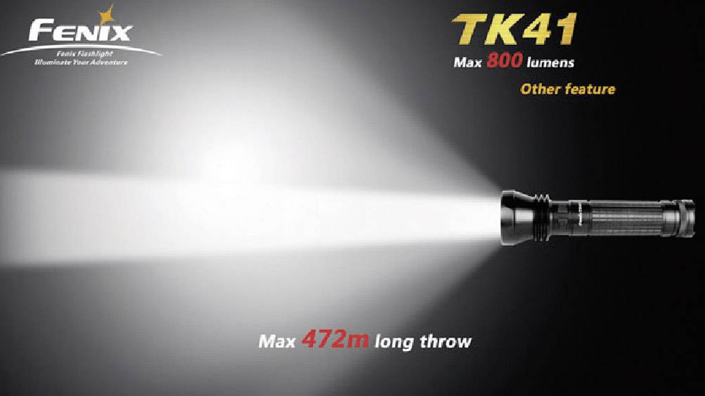 Fenix Light Tk41 LED Taschenlampe batteriebetrieben 240 h 320 g