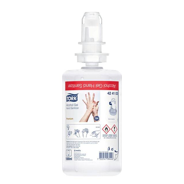 Tork 42 41 03 Handdesinfektionsmittel 1000 ml Flasche Gel