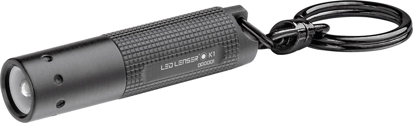 Ledlenser K1 LED Mini-Taschenlampe mit Schlüsselanhänger batteriebetrieben 17lm 0.75h 7.5g