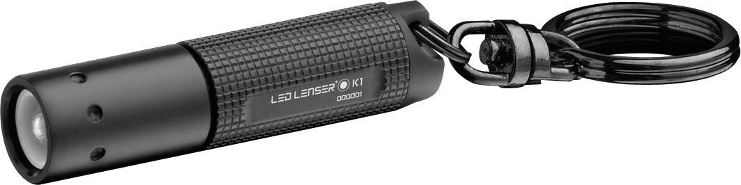 Ledlenser K1 LED Mini-Taschenlampe mit Schlüsselanhänger batteriebetrieben 17lm 0.75h 7.5g