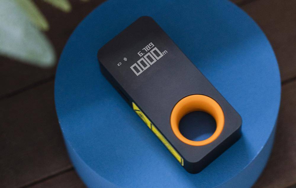 HOTO QWCJY001 Smart Laser Measure, Intelligenter Laser Entfernungsmesser, 30m Reichweite, Bluetooth