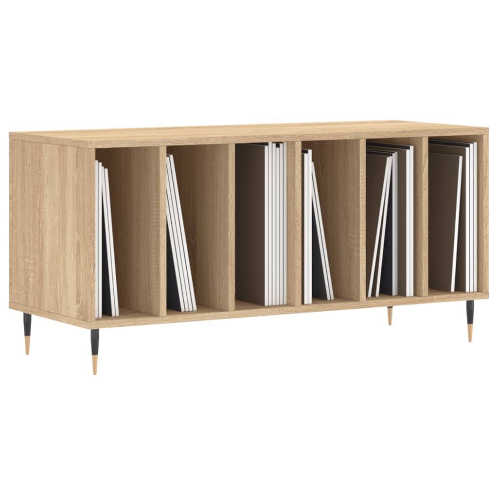 vidaXL Plattenschrank Sonoma-Eiche 100x38x48 cm Holzwerkstoff