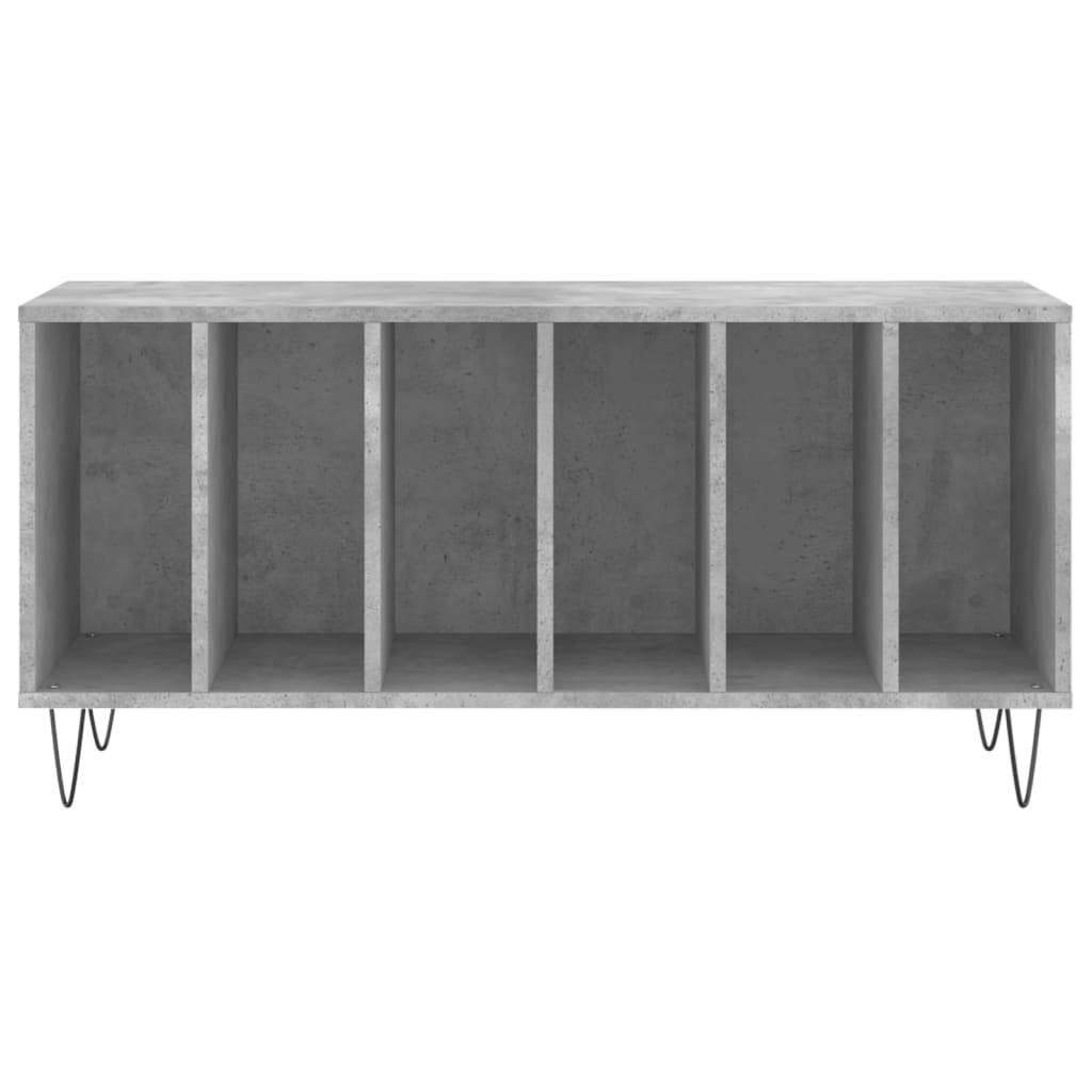 vidaXL Plattenschrank Betongrau 100x38x48 cm Holzwerkstoff