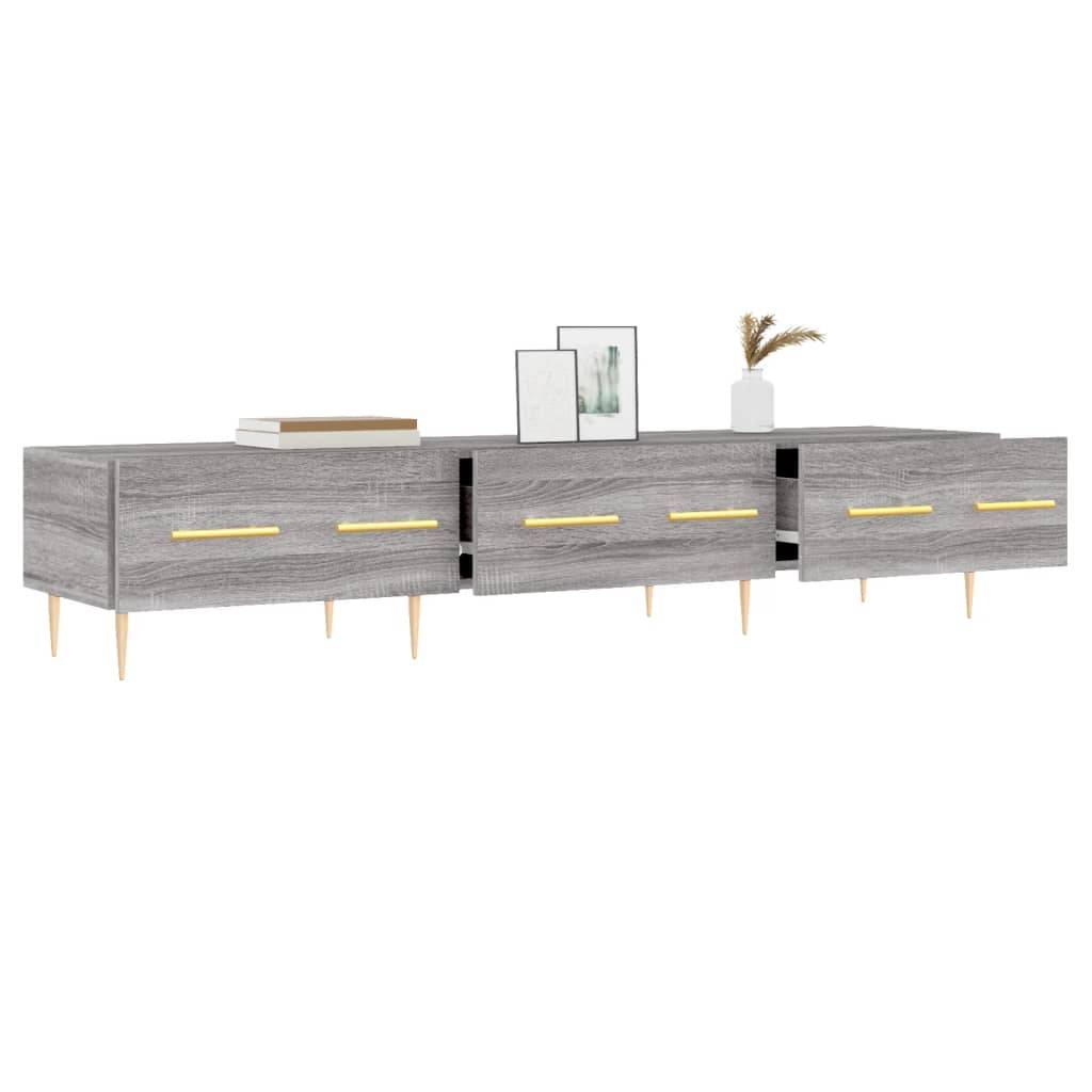 vidaXL TV-Schrank Grau Sonoma 150x36x30 cm Holzwerkstoff