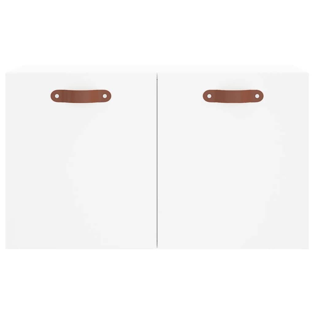 vidaXL Wandschrank Weiß 60x36,5x35 cm Holzwerkstoff